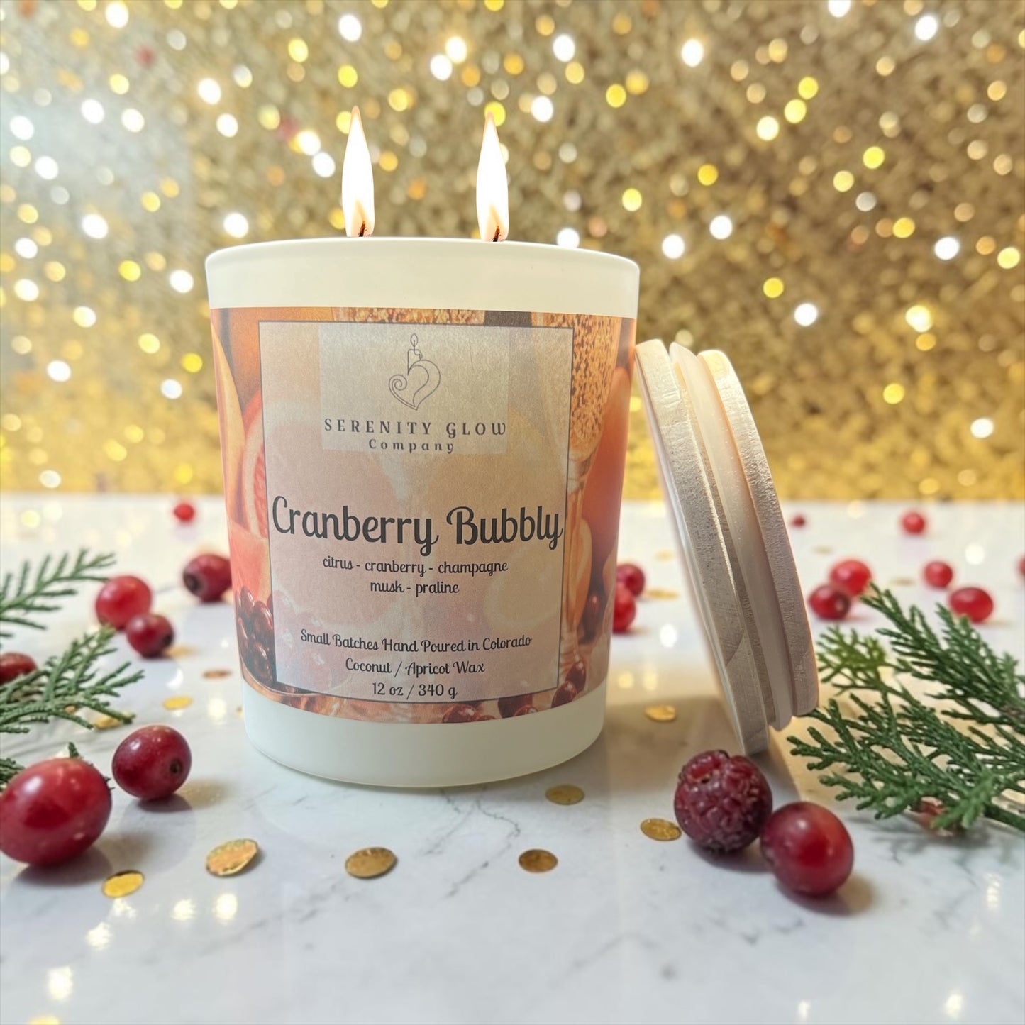 Cranberry Bubbly Candle