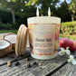 Amber Silk Candle
