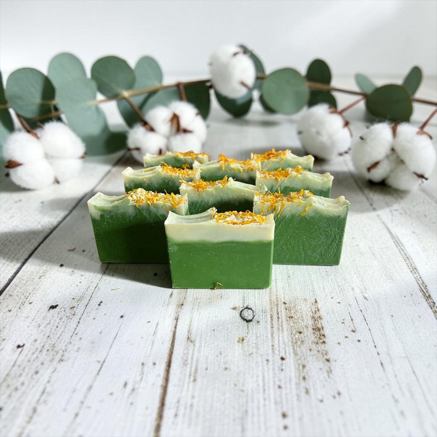 Leaves and Linen Soap