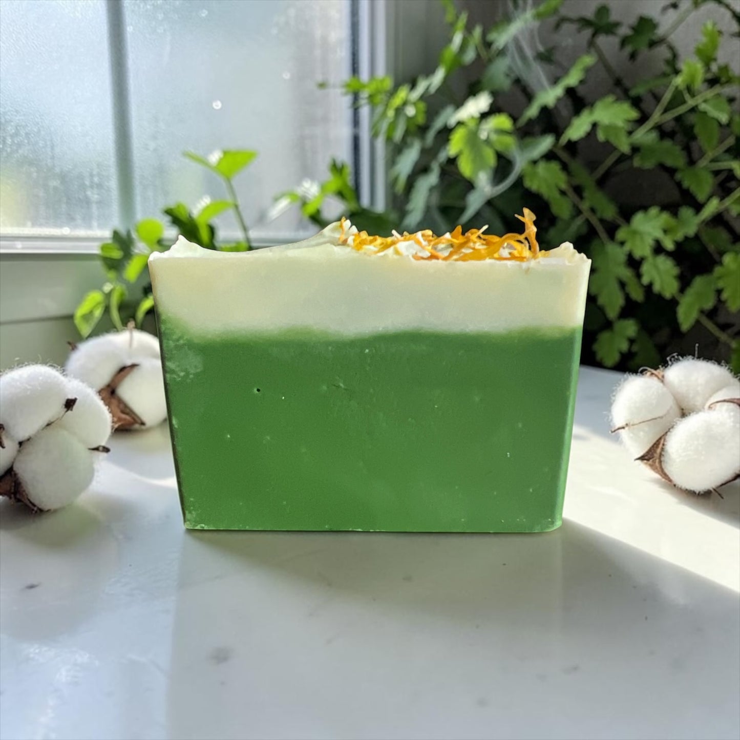 Leaves and Linen Soap