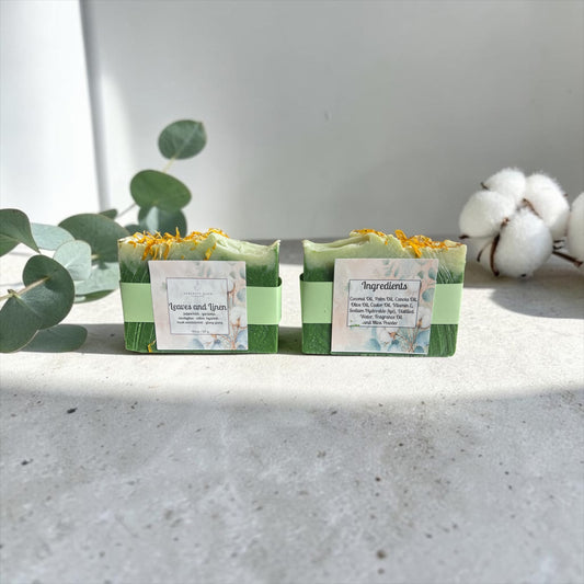Leaves and Linen Soap