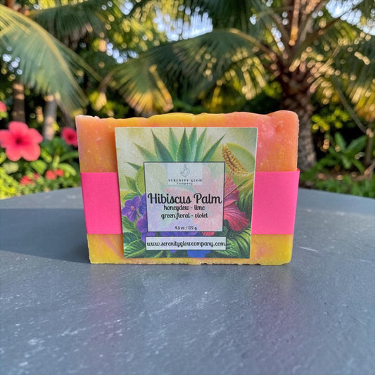 Hibiscus Palm Soap