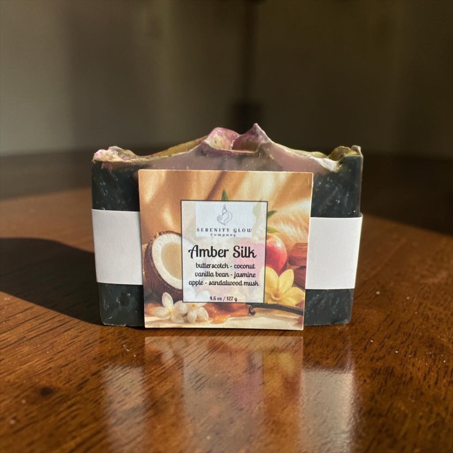 Amber Silk Soap